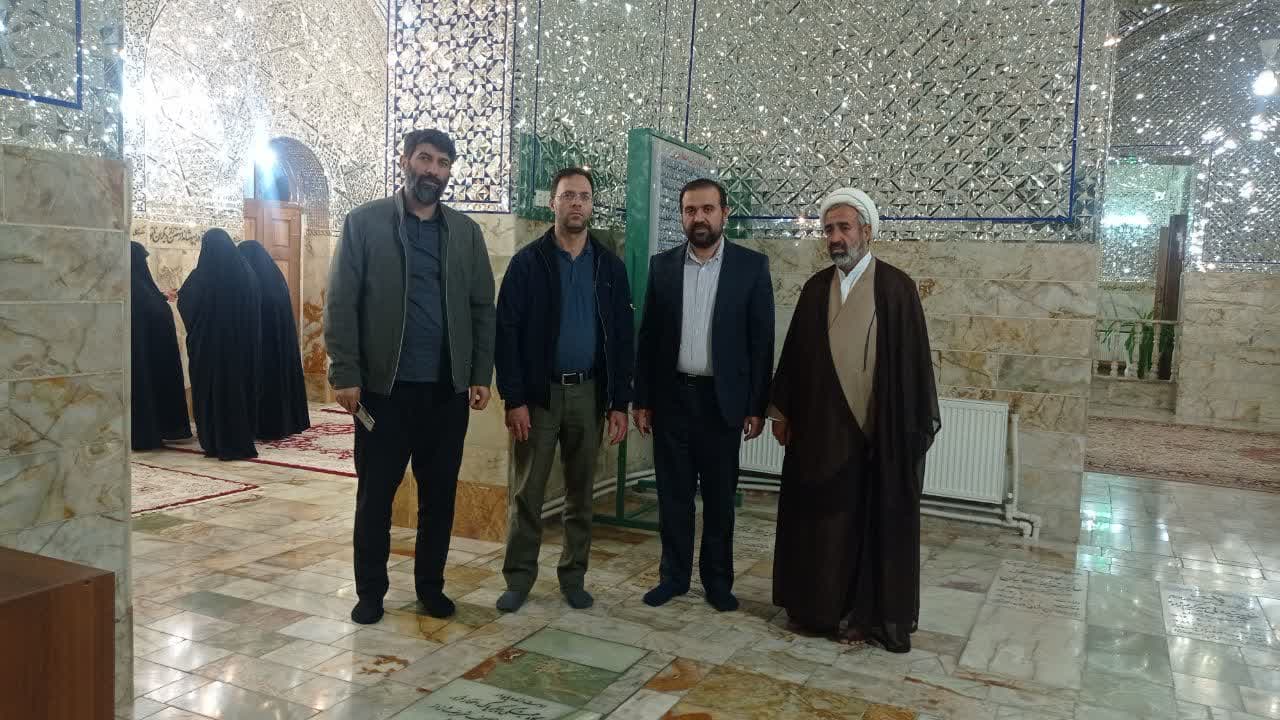 سفر مهدي مقدم، معاون فرهنگي ستاد هماهنگي کانون هاي فرهنگي هنري مساجد کشور به استان يزد