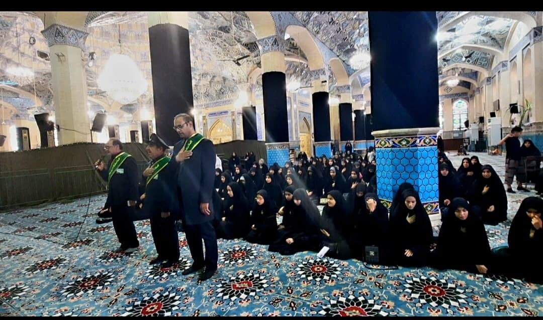 اعزام 88 نفر از خواهران نوجوان کانونهاي فرهنگي هنري مساجد يزد به اردوي فرهنگي تربيتي کادر نوجوان طرح شهيد رئيسي